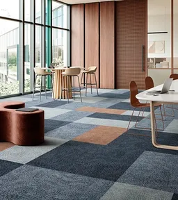 Poly Propylene (PP) Loop Pile carpet tiles