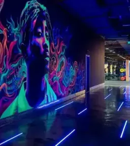 Rubber flooring for gyms